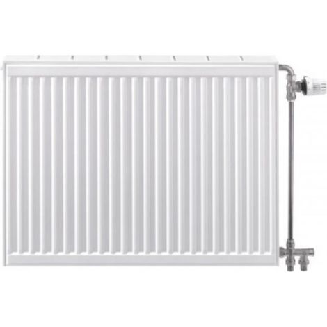 Stelrad – Radiateur panneau rayonnant 600W – Habillage esthétique intégré – Pour espaces confinés – Dimensions H600 L800