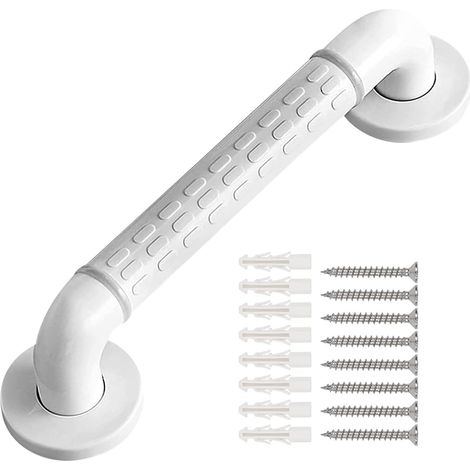 Bathroom Safety Anti-Fall Handrails, Non-Slip Barrier-Free Toilet Rails, 30cm (1/5)