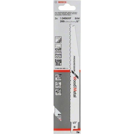 2608654405 - Set 2 lame per sega universale S 3456 XF Progressor for Wood and Metal