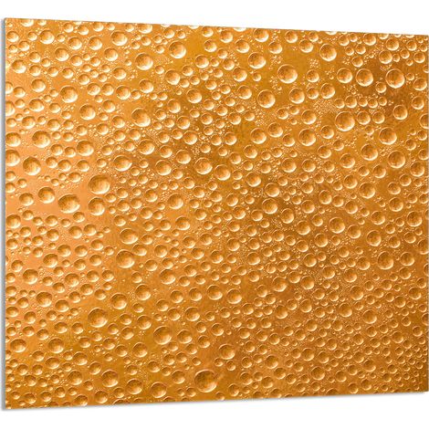 Panneau de verre POUR la cuisine 65x60 Gouttes (1/5)