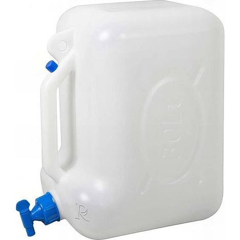 Jerrican Alimentaire 30L avec Robinet - Pratique et Durable - Idéal pour Stockage de Liquides - D-Work (1/2)