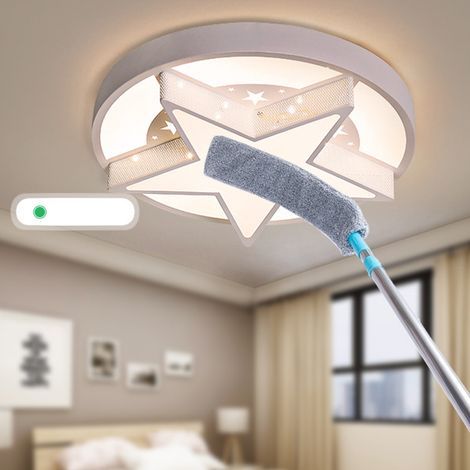 Einziehbare und flexible Mikrofaser-Staubbürste zur Reinigung unter Möbeln, Betten, Sofas und Kühlschränken. Ausziehbare Länge: 156 cm. (1/5)