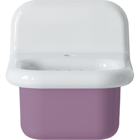 Lavabo rétro en céramique 35 cm - True Colors Lite - Lavande