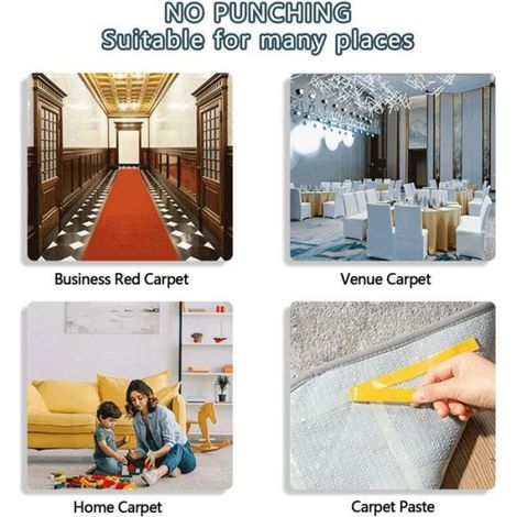 Ruban Double Face Extra Fort 2cmx20m, Nano Tape Transparent, Ultrarésistant Montage (1/5)