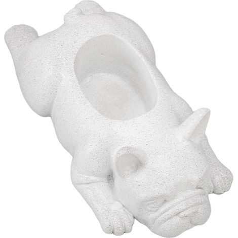 Pots de fleurs en résine pour plantes succulentes, en forme de chien, décoratifs pour votre bureau ou votre table.