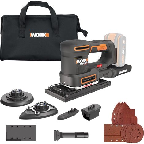 Ponceuse multifonction sans fil 20V WX820.9 (1/5)