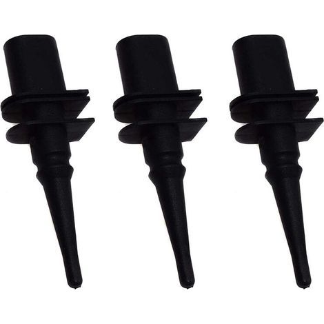 Capteur de température d'air automobile externe noir en trois parties avant, arrière, gauche et droite (65816905133) adapté aux modèles Série 1, Série 6, Série 7, E46, E90, E91, E39, E60, E63 et E38. (1/5)