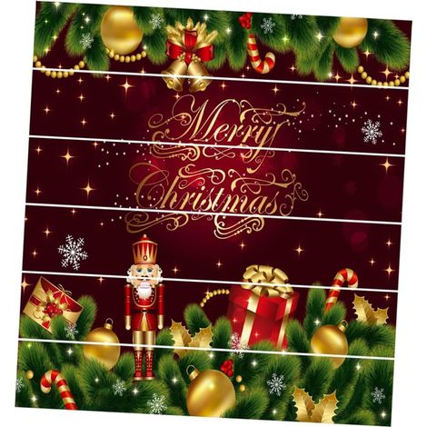 Autocollant Escalier de Noël Sticker Décoratif pour Escalier Autocollant de (1/5)