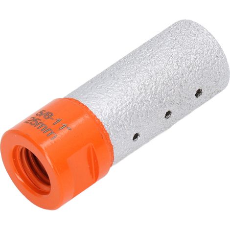 Fraise diamantée pour agrandir percer rectifier meuler pierre granit quartz acier alliage 25 mm 0.98 pouce (1/5)