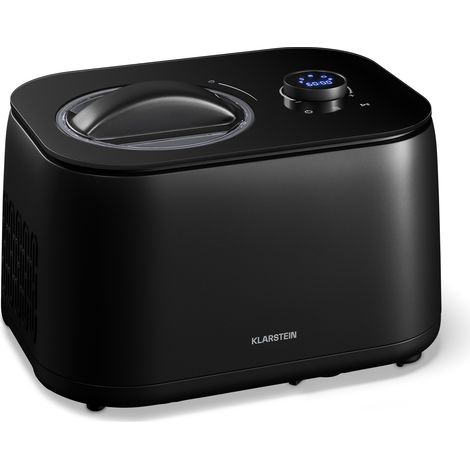 Klarstein FrostFusion máquina de helados, fabricante de granizados y yogur con compresor  1 l  100 W