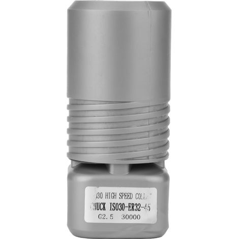 Mandrin à pince d'équilibrage en acier inoxydable ISO30 ER32 G2.5 30 000 tr/min pour fraiseuse et tour CNC (1/5)