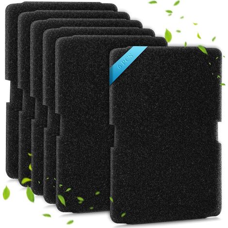 6 Pièces Filtre pour Sèche-linge Beko, 240×155×10 mm Filtre Sèche-linge Beko à Condensation et à Pompe à Chaleur (1/5)