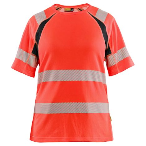 Maglietta da lavoro ad alta visibilità donna 3503 - Rosso/Nero XXXL (1/3)