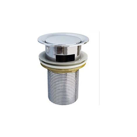 Mai & Mai Piletta di Scarico,Piletta Click Clack Valvola di Scarico Apertura Push Open PU02 Tappo Lavandino con Troppopieno (1/5)