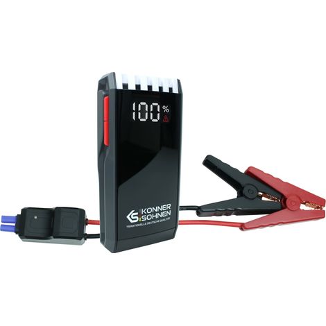 Booster de démarrage portable Könner & Söhnen KS JS-1000, 1000 A, Powerbank, Lampe LED (1/5)