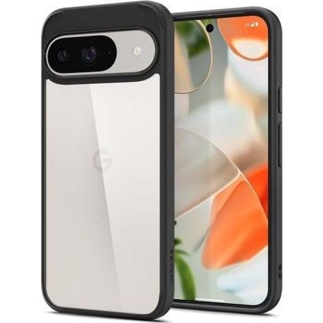 Spigen Ultra Hybrid TPU Back Cover Negro Google Pixel 9/9 Pro