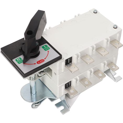 Interrupteur de Transfert Manuel 4P 80A AC400V pour Double Alimentation IP65 (1/5)