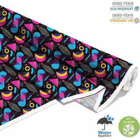 Dekorativer Outdoor-Stoff Oxford - Geometrisches Motiv I DX3546 (1/5)