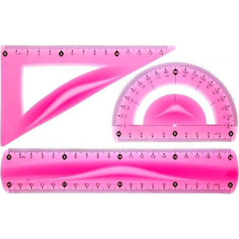 Conjunto geom茅trico rosa BL010-RK