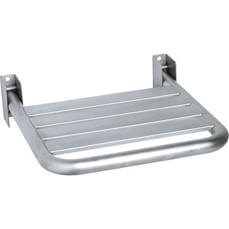 MEDICLINICS AM0201CS Asiento de Ducha abatible Inox Satinado - ref: AM0201CS (1/2)