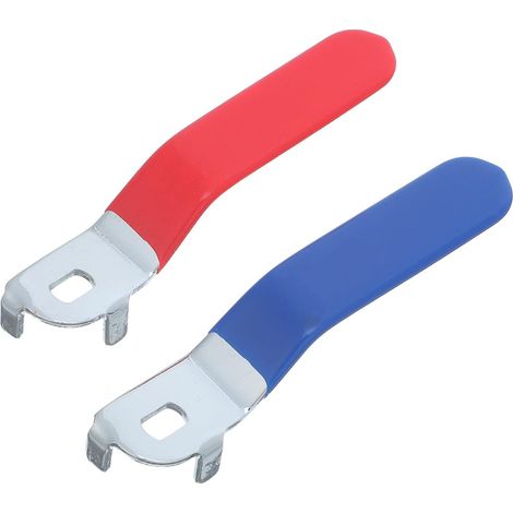 Levier de vanne à bille 2 pièces en plastique (1/5)