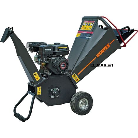 Wortex DRAKE D200/80 L Biotrituratore LONCIN 6.5 HP Taglio 80 mm