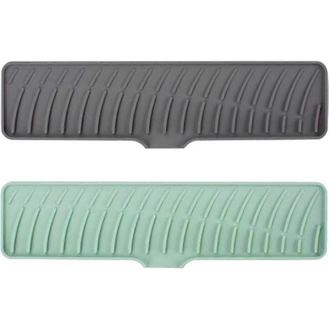 Tapis anti-gouttes en silicone pour robinet, tapis récupérateur d'eau pour robinet (1/5)