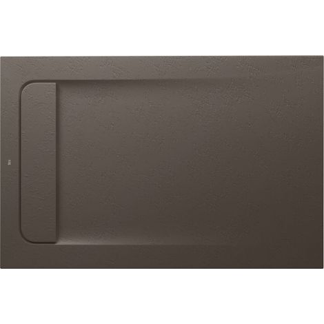 Receveur de douche extra plat en Stonex® Aquos - 1000x700mm - Café (1/2)