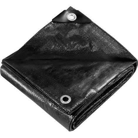 tarpaulin waterproof 115 g/m² 3 x 3 m, outdoor protection (1/3)