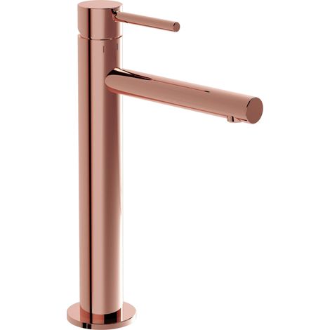 Vitra Origin Tall Basin Mixer Tap - Soft Copper