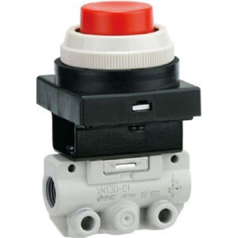 Vannes mécanique SMC VM100 Piston à galet 3/2, R 1/8, 2/3pouces ( Prix pour 1 )