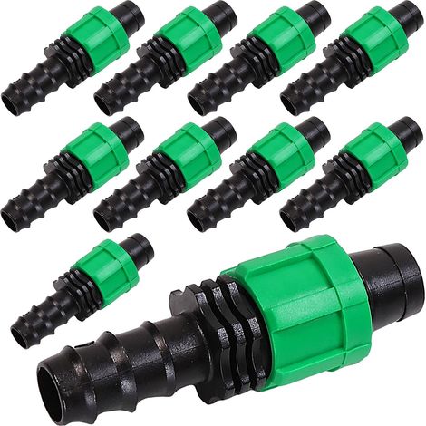 Pièce de connexion pour pièce de connexion pour lignes d'irrigation et bandes goutte-à-goutte Tube