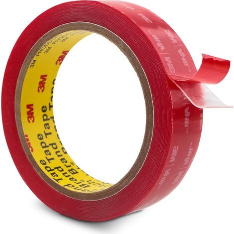 3M VHB doppelseitiges Klebeband, 2,5 cm x 3 m, transparent, Artikelnummer 4905, extrem stark, wasserfest und hitzebeständig, schaumkaschiert, für Auto, Haushalt, Büro und Dekoration, 0,5 mm dick