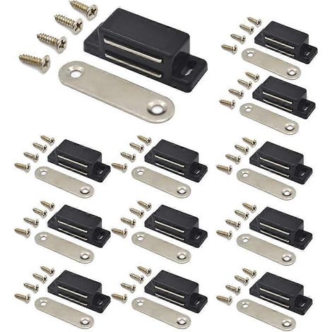 Cabinet Magnet Latch-Best for Cabinet Doors, Cupboards, Drawers and Shutters-Cabinet Magnetic Latch Easy Install-Magnetic (1/5)