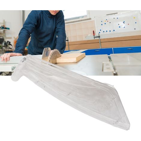 Housse de protection en acrylique de type T pour scie à bois de 12 pouces (1/5)