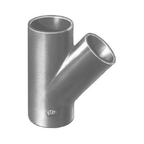 Culotte simple à 45° fonte SMU + - Pam Saint-Gobain