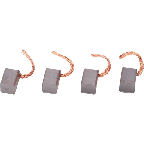 Satz mit 100 Ersatzkohlebürsten für Kfz-Elektrolüftermotor J435A, 9x8x13,5 mm (1/5)