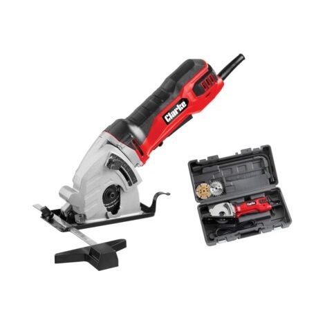 Clarke Mini Plunge Circular Saw 85mm Cutting Saw Electric CPS85 550w 230V New