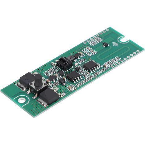 Module de commande LED à détection de présence humaine pour circuit imprimé solaire, télécommande et carte de circuit imprimé pour lampe solaire (1/5)