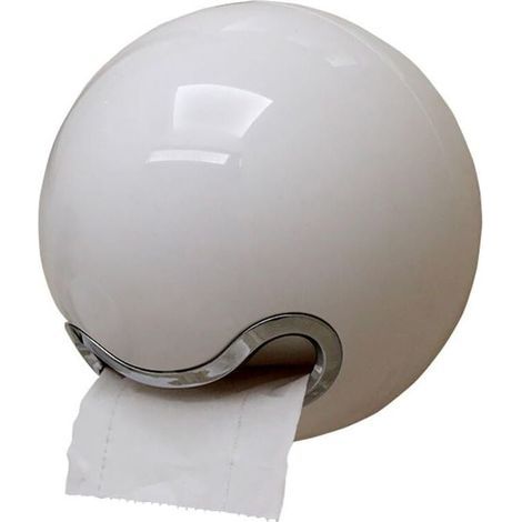 Porte-papier toilette Boîte de papier toilette en plastique Creative Candy Sphérique sans perforation Cadre de serviette étanche Porte-rouleau de papier pour salle de bain, multicolore, 18,5 (D) 18,5 (1/5)