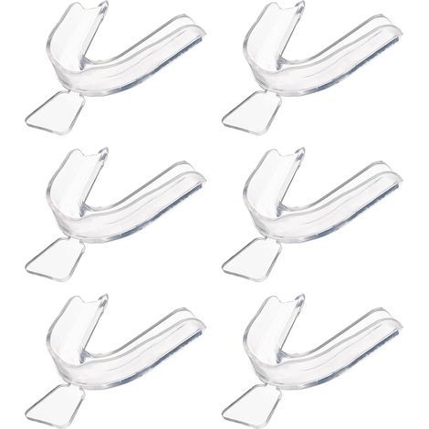 6-teiliges Zahnschutz-Set, Mundschutz, Schutzmundschutz, verbessert die Schlafqualität (1/5)
