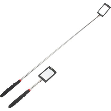 Specchio di ispezione telescopico girevole a 360 gradi con illuminazione a LED per riparazioni meccaniche automobilistiche. (1/4)