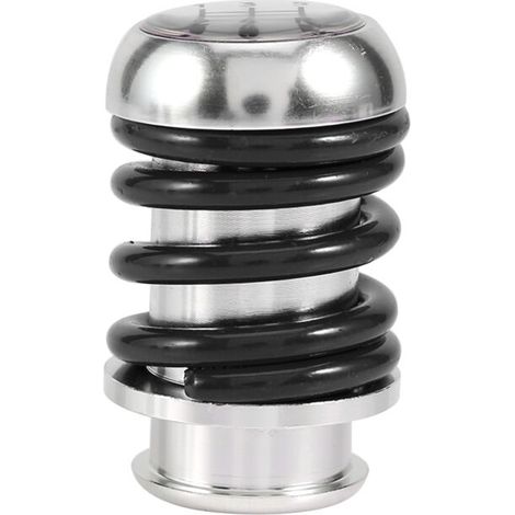 EBTOOLS Palanca de cambio de marchas universal de aluminio para coche manual, palanca de cambio de marchas de aluminio con muelle 5 (negro). (1/5)