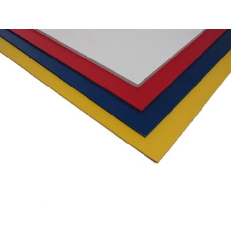 Plancha PVC Espumado Rojo - 5 mm x 50 cm x 100 cm (1/2)