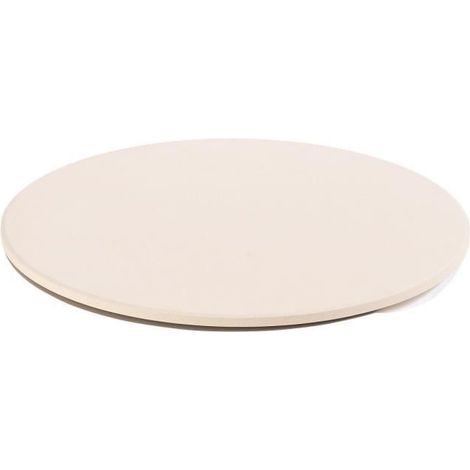 Pierre à pizza pour cuisson au barbecue - Ronde, 33 cm (1/4)