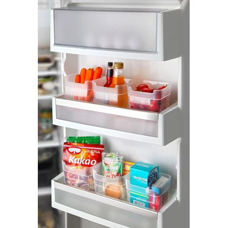 Set organizer per frigorifero Set Trasparente