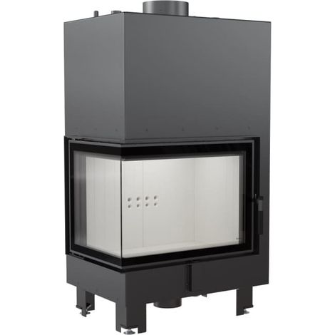 Wasserführender Kamineinsatz KRATKI MBZ links 13 kW Ø 200 mit Türfeder (1/5)