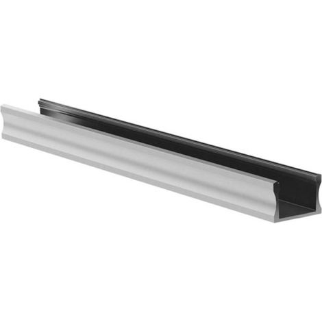 Slimline Wide - 15 mm - Profilo in alluminio per strisce LED - Alluminio anodizzato - Argento - 2 m (1/3)