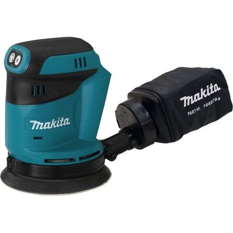 Makita DBO180Z  Lijadora excéntrica  inalámbrica 18V  Solo