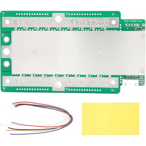 Plaque de protection LiFePo4 100A pour batterie lithium fer phosphate avec équilibrage de tension en 2 secondes (1/5)